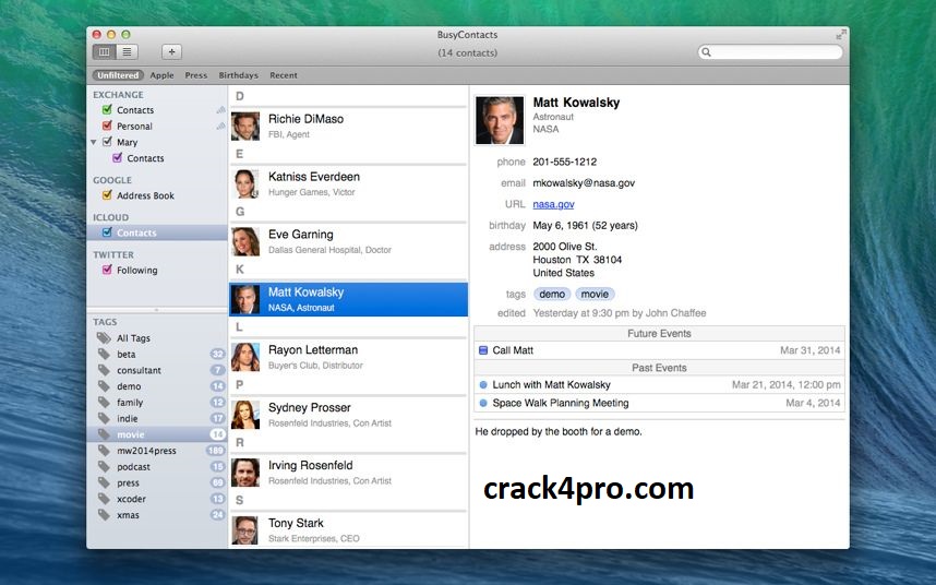 BusyContacts Crack 