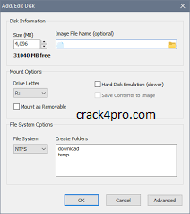 SoftPerfect RAM Disk 4.3.4 Crack