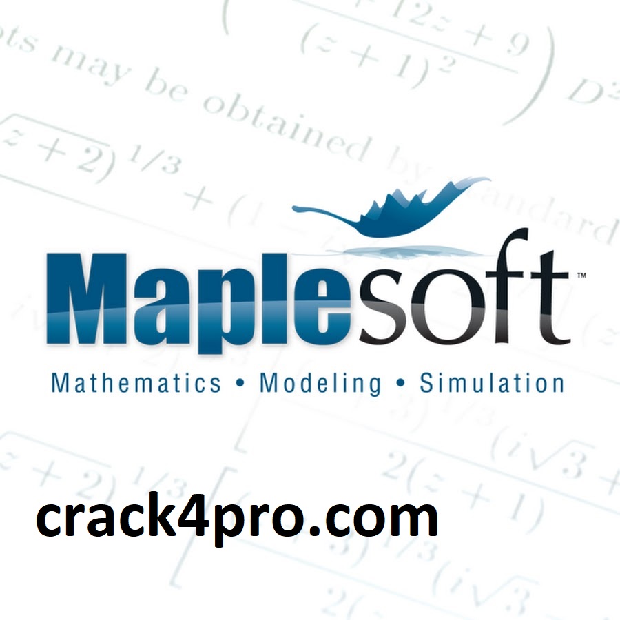 Maplesoft Maple Crack