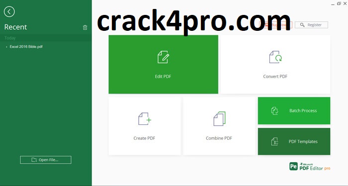 iSkysoft PDF Editor Professional Crack 
