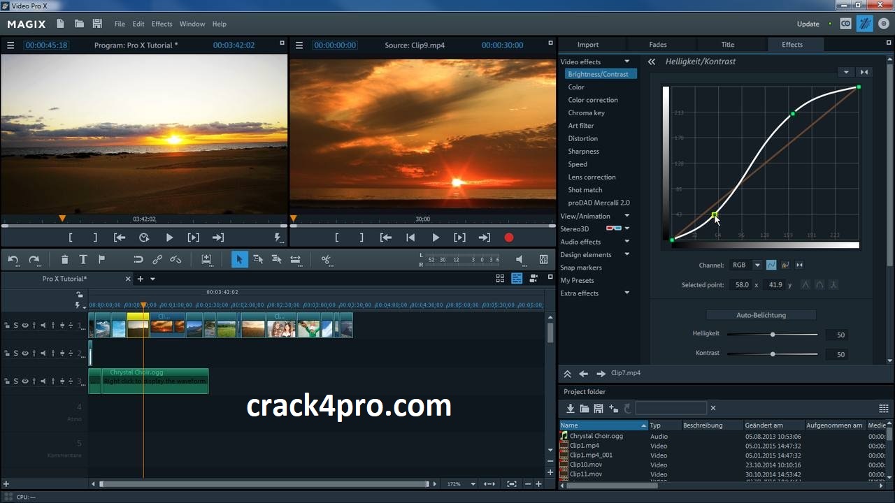 MAGIX Video Pro X Crack