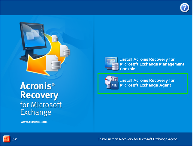 Acronis Recovery for Microsoft Exchange Crack