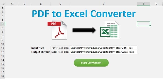PDF to Excel converter Crack